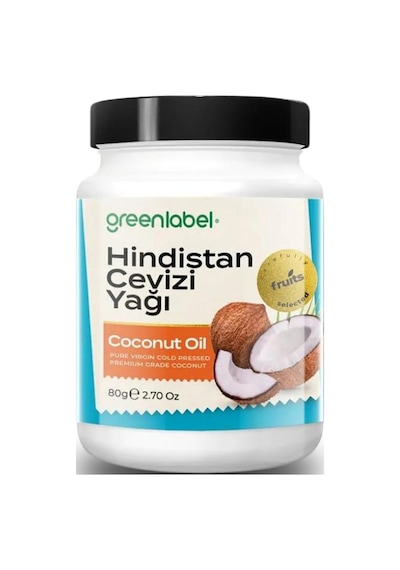 Greenlabel Hindistan Cevizi Yağı 80 G. 100 G