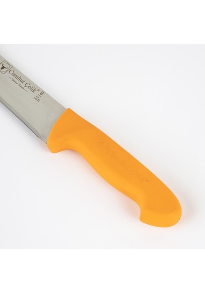 Sürmene Cumhur Çelik 61140 Kasap Kurban Bıçağı, 20 Cm, Kaymaz Sap