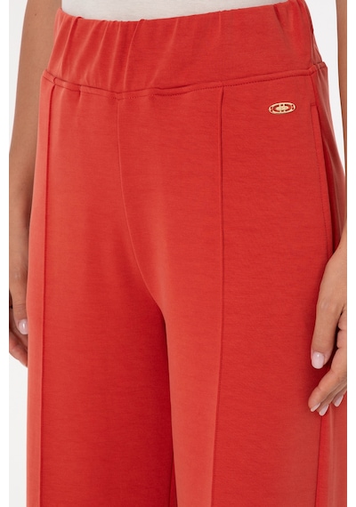 U.S. Polo Assn. Kadın Kiremit Modal Karışımlı Loose Fit Eşofman Altı 50307761-VR026