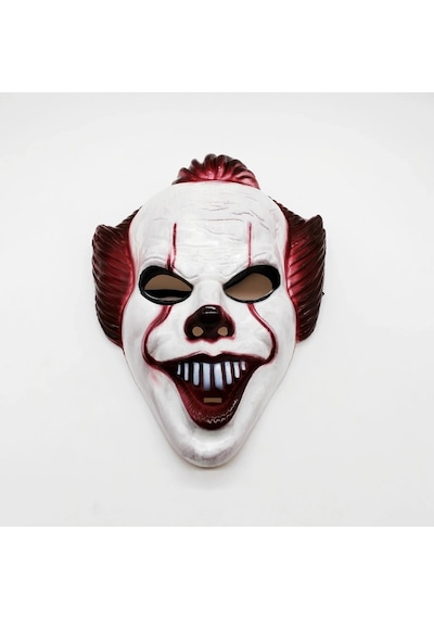 Plastik Joker Maskesi Killer Palyaço Maskesi 0-99