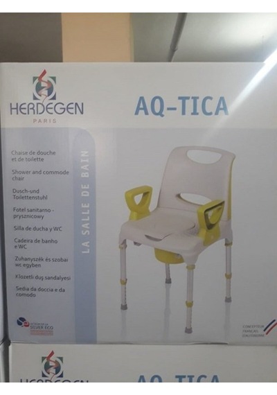 Hasta Duş Sandalyesi Herdegen Yüksekliği Ayarlanabilir 540350