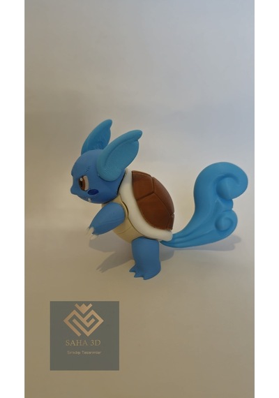 Wartortle Figür 8x10 Cm Pokemon