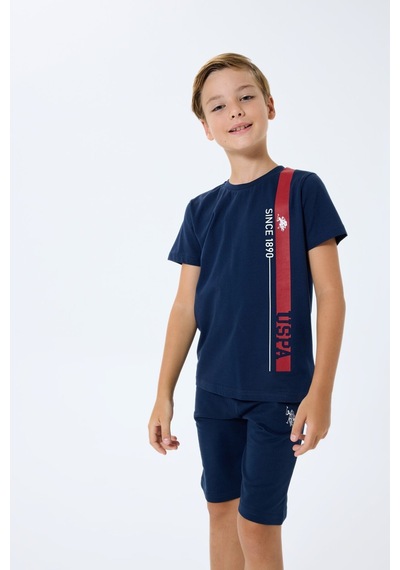 U.s. Polo Assn. Erkek Çocuk Lacivert Bermuda Takım 5274-49759 Lacivert