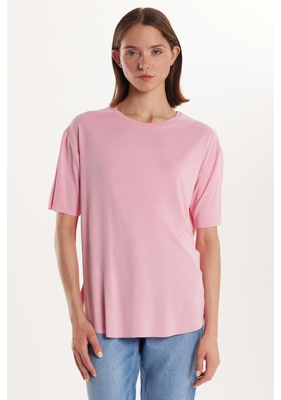 Tudors Kadın Modal Kumaş Relax Fit Rahat Kesim Bisiklet Yaka Basic Pembe Tişört-34255 Pembe Tudors Kadın Modal Kumaş Relax Fit Rahat Kesim Bisiklet Yaka Basic Pembe Tişört-34255 Pembe