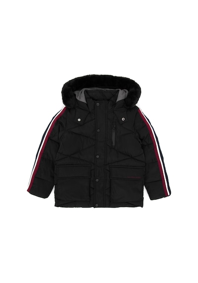 U.s. Polo Assn. Erkek Çocuk Siyah Kaban 50310499-vr046 Siyah