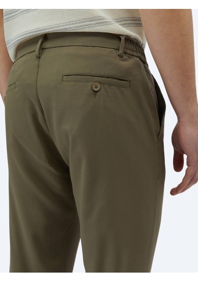Kip Haki Dokuma Jogging Fit Casual Pantolon