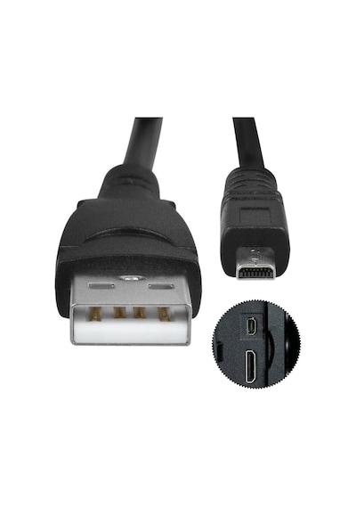 Nikon UC-E6 - UC-E16 - UC-E17 8 Pin Fotoğraf Makinesi Kablosu