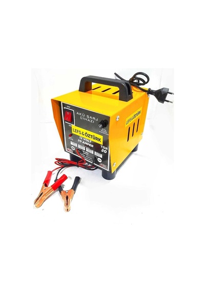 Pro Lefs 12 Volt 20 Amper Akü Şarj Cihazı Saatte 15 Amper Dolum Yapar 180 Ampere Kadar Şarj Eder