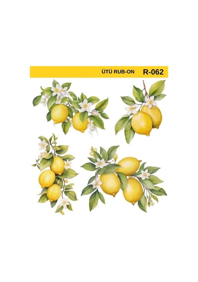 Ütü İle Rub On Transfer Kağıdı R-062 30x30 Cm