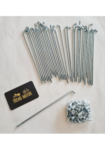 4mm X 172 Jant Teli - 36lı Poşet - 18 İnç Cg Çita Agk Motosiklet
