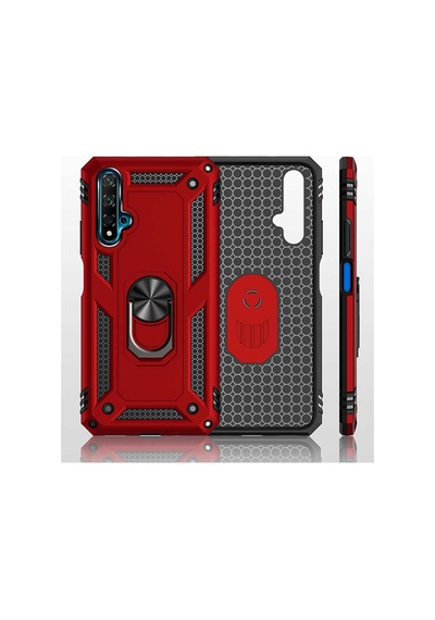 Huawei Honor 20 Kılıf Zore Vega Kapak Mavi