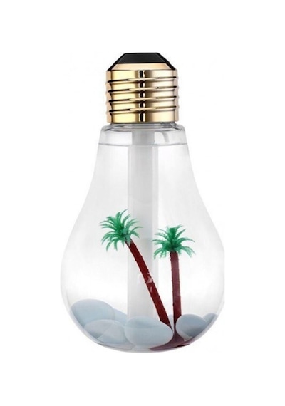 Aloevera Yağı Ampul Hava Nemlendirici Usb Su Hazneli Lı Işıklı Aromaterapi Difüzör