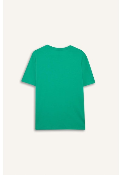 DeFacto Regular Fit Bisiklet Yaka Basic Düz Penye Kısa Kollu Tişört W9584AZ25SPGN690 DeFacto Regular Fit Bisiklet Yaka Basic Düz Penye Kısa Kollu Tişört W9584AZ25SPGN690