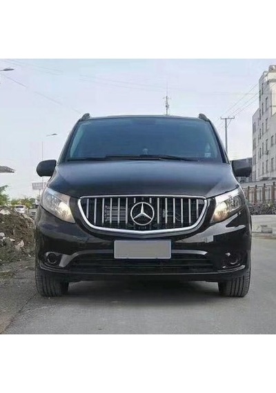 Mercedes Vito W447 Gtr Krom Siyah Panjur 2015-2020 (Logosuz) Kame