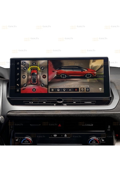 Nissan Qashqai Uyumlu 12.3" Navigasyon 9h Nano Mat Görünüm Ekran Koruyucu 2025-2026