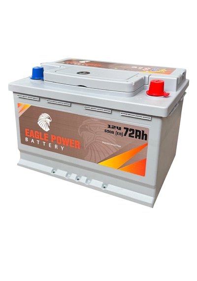 12v 72ah Otomobil Aküsü 2 Yıl Garanti 2025 Üretim