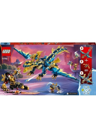 LEGO® Ninjago 71796 Element Ejderhası İmparatoriçe Robotuna Karşı 1038 Parça