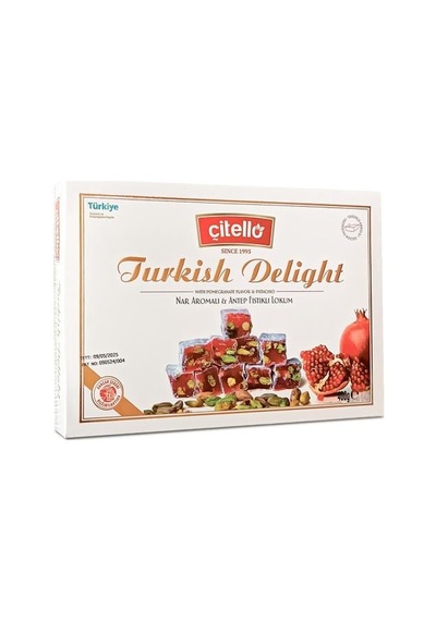 Antep Fıstıklı Nar Arom.lokum 400g