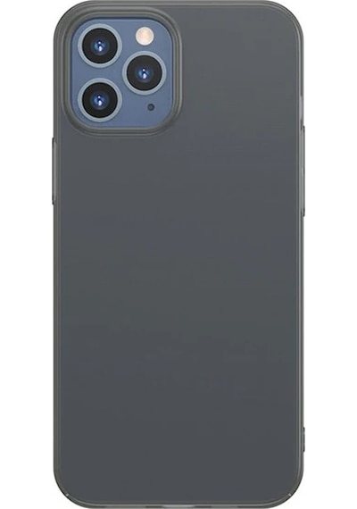 Baseus İphone 12 Pro Max 6.7 Comfort İnce Şeffaf Kılıf Matte Pp Kılıf- 5775 Mh-hs0340-9910