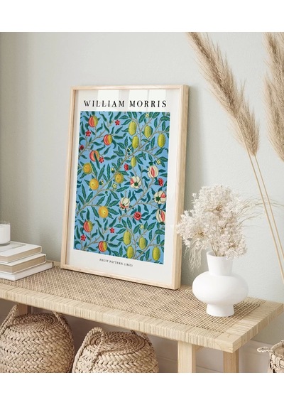 Çerçevesiz Poster William Morris Meyve Deseni No 2