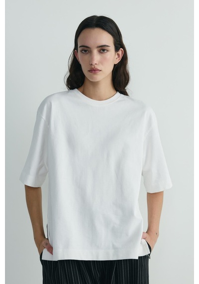 Suud Collection Ekru Nox Oversize Tişört