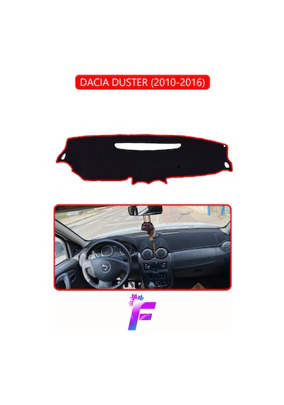 Dacıa Duster 2010-2016 Torpido Örtüsü Güneşten Korur Kolay Montaj Tam Uyum Araca Özel E21
