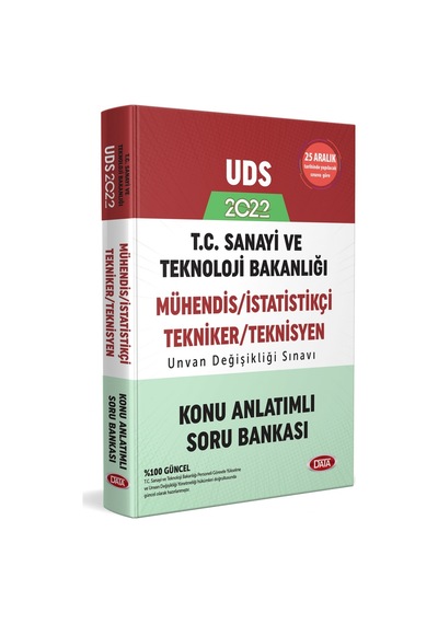 Sanayi ve Teknoloji Bakanlığı UDS Mühendis - İstatistik - Teknik