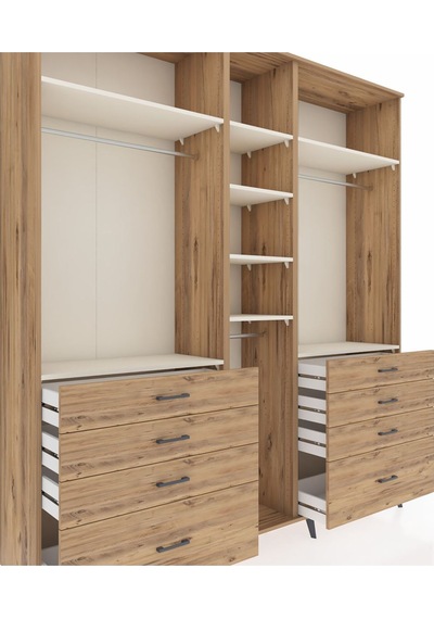Hyperion Dolap 8 Raflı 8 Çekmeceli 3 Askılı 220x44x243 Çam-aytaşı/çam Aytası/atlas Çam Hyperion Dolap 8 Raflı 8 Çekmeceli 3 Askılı 220x44x243 Çam-aytaşı/çam Aytası/atlas Çam