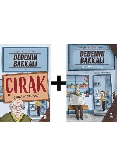 DEDEMİN BAKKALI - DEDEMİN BAKKALI ÇIRAK  2 KİTAP SET