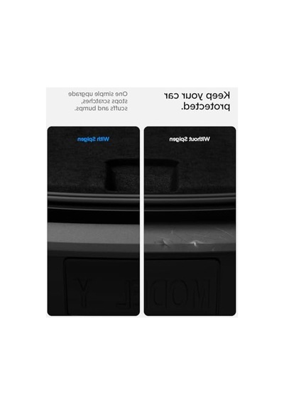 Spigen Tesla Model Y Juniper 2026-2025 Arka Tampon Koruyucu Aşınma Önleyici Tg200-yj Mat Siyah - Acp10618 Spigen Tr