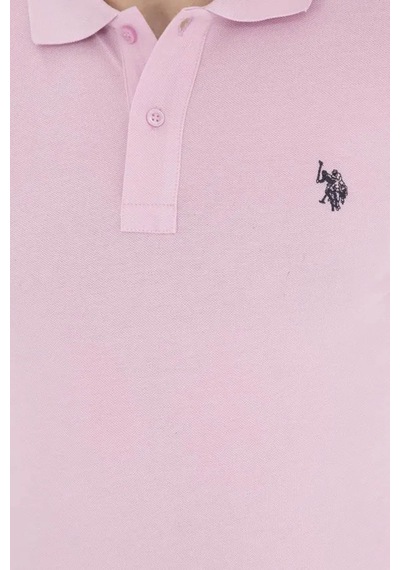 U.S. Polo Assn. Gtp04ıy026 Pembe Erkek Polo Yaka T-shirt Pu-8731 L