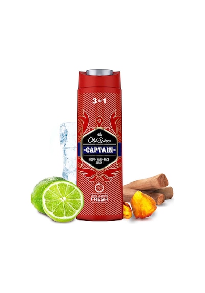 Old Spice Captain Erkek Duş Jeli ve Şampuan 400 ML