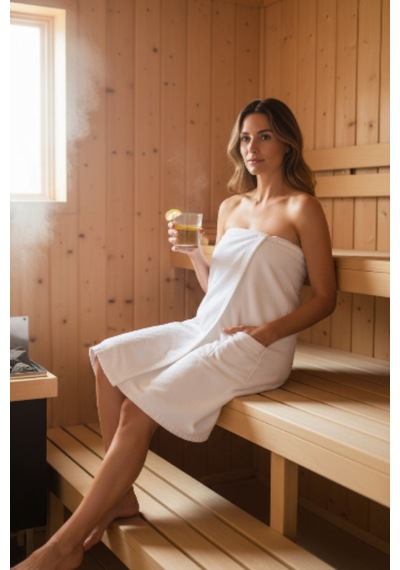 % 100 Pamuklu Laodikeia Sarma Havlu, Duş, Deniz-plaj, Spa Banyo Havlusu Kadın Beyaz