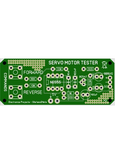 Servo Motor Test Cihazı Devresi