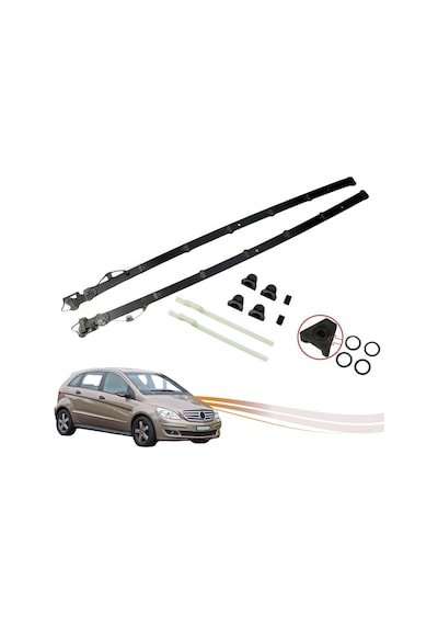 Mercedes W245 2005-2011 B150 B160 B170 B180 B200 B F-cell İçin Sunroof Kızak & Klips Kit