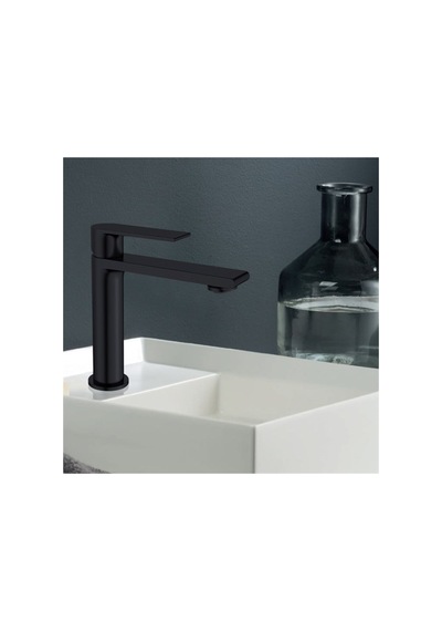 Fm-2315 Siyah Lavabo Bataryası Siyah
