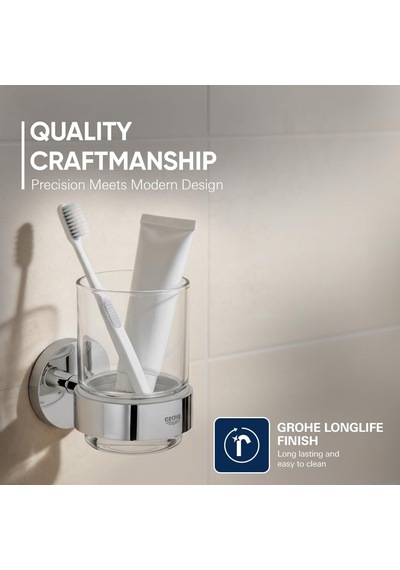 Grohe Essentials Diş Fırçalık Camı - 40372001 Diğer
