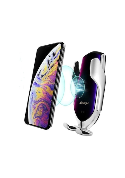 Smart Sensor R1 Araç Içi Telefon Tutucu Wireless Şarj Sensörlü Senalstore Çok Renkli