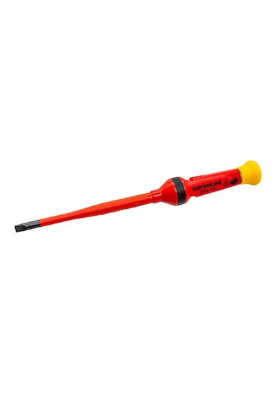 İzeltaş 14000005332 1000V 5.5 x 100 Elektro Slim Düz Tornavida