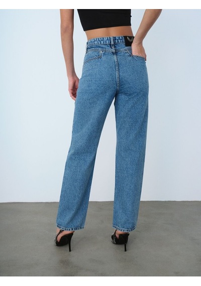 LOFT Slim Straight Slim Fit Kadın Pantolon Lf2040334 Q1.v1 Denim
