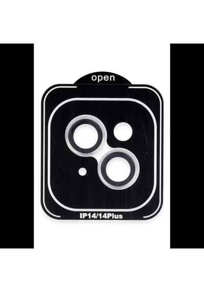 İphone 14 Pvd Metal Kamera Lens - Gümüş Diğer
