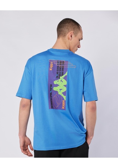 Kappa Fortes Tee Erkek Mavi Comfort Tişört