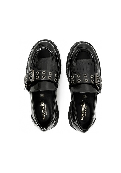 Naplak Nero Oxford Klasik Kadın 6008026 Nacree Napl Nero Siyah