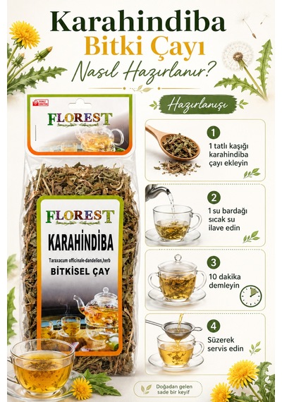 Florest Karahindiba Bitki Çayı 50 G Karahindiba Otu - 914766805