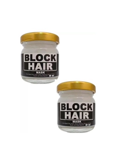Sh Block Hair Saçlarınıza Derinlemesine Bakım Ve Canlılık Maskesi Kremi 40 Ml X 2 Adet Najmaddin