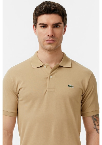 Lacoste Men's Classic Fit Polo T-shirt Erkek Polo Yaka Tişört Krem