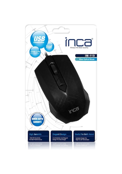 Inca IM-119 Optik Kablolu Mouse