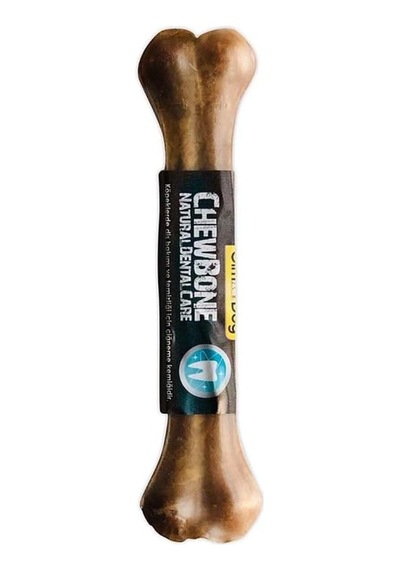 Mordimi Press Kemik Naturel Köpek Çiğneme Kemiği 10'' 25 Cm 1'li Sığır Derisi Büyük Köpekler 210 Gr