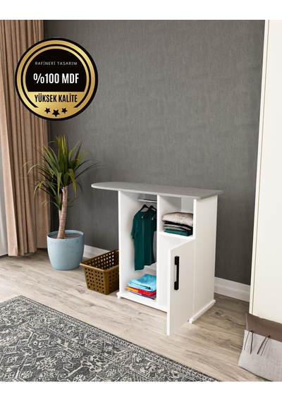 Event Dolaplı Askılı Ütü Masası Mdf