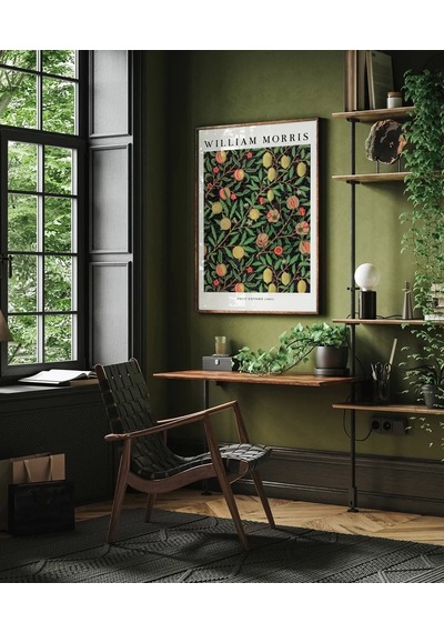 Çerçevesiz Poster William Morris Meyve Deseni No 1